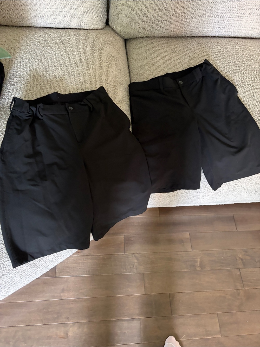 Nike Black Men's Golf/Performance Shorts